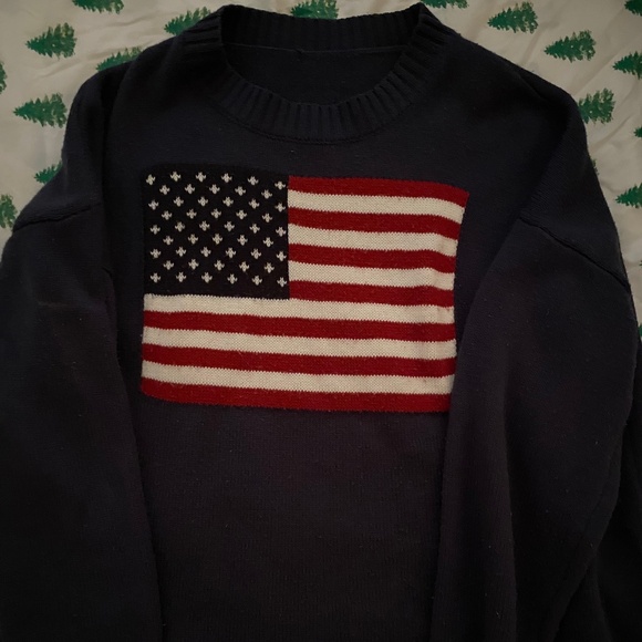 American Flag Sweater - Picture 1 of 2